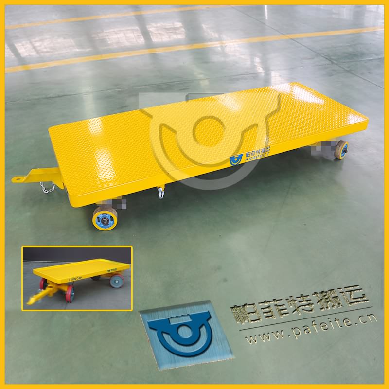 5t无轨牵引拖车
